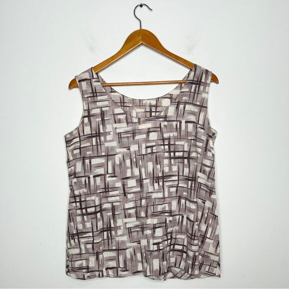 MARNI Blouse Top Size 8 Made in Italy Abstract Print Twist Front Quiet Luxury - Picture 5 of 8